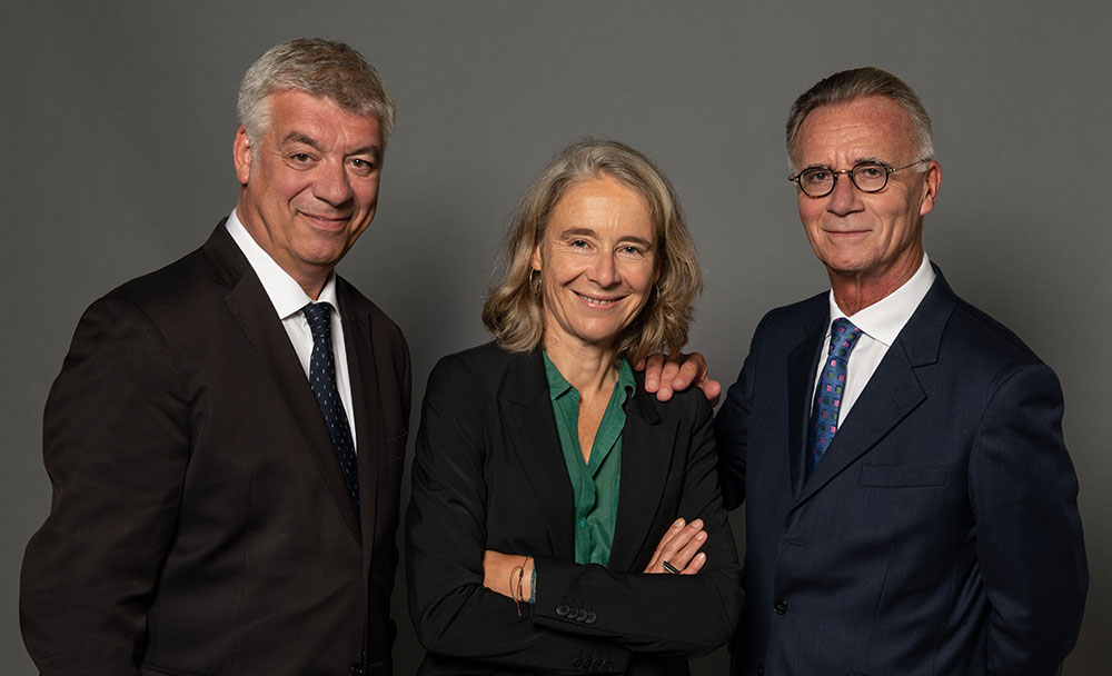 Les trois associés Les trois associés